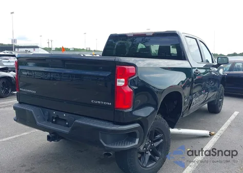 2020 Chevrolet Silverado 1500 4Wd Short Bed Custom Trail Boss z USA, uszkodzony, nr VIN 3GCPYCEH0LG200495